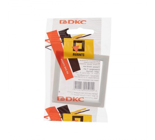 Декоративная вставка для рамок из натуральных материалов Avanti белая, 2 мод.  4400822D  DKC