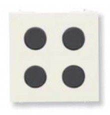 SR-4-N2BL Центральная плата 4-кнопочная free@home, Zenit, белый  SR-4-N2BL   2CLA222640N1102  ABB