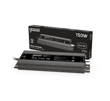 Блок питания 150W 24V IP66 1/40  202022150  Gauss