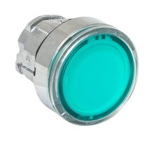 Механизм исполнительный кнопки XB4 зеленый плоский возвратный без фиксации, с подсветкой IP65  XB4BW-G-65  EKF