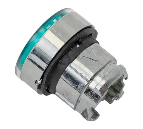 Механизм исполнительный кнопки XB4 зеленый плоский возвратный без фиксации, с подсветкой IP65  XB4BW-G-65  EKF