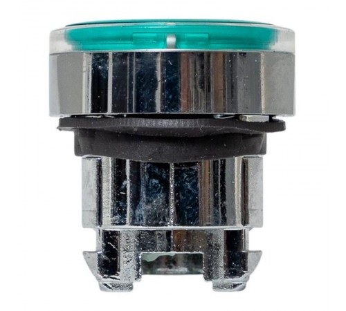 Механизм исполнительный кнопки XB4 зеленый плоский возвратный без фиксации, с подсветкой IP65  XB4BW-G-65  EKF