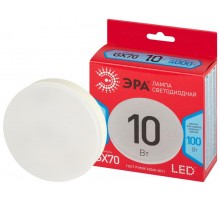 Лампа светодиодная  RED LINE LED GX-10W-840-GX70 R GX70 10 Вт таблетка яркий белый свет  Б0065501  ЭРА