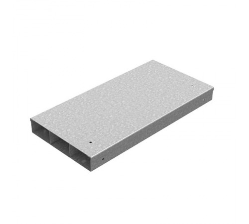 Кабельный короб трехканальный 250х48х3000 (1,2 мм)  ККТ-250х48х3000  Ostec