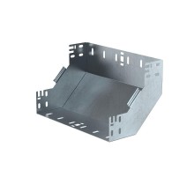 Угол вертикальный внутренний 90 градусов Профи INOX (AISI 316) 400х100 (1,0 мм)  PR16.14770  Промрукав