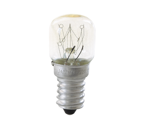 Лампа накаливания ЛОН 15Вт E14 220В Т22 300гр (для духовок) Jazzway  3329136  Jazzway