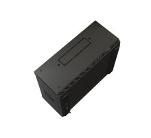 TWS-2225-GP-RAL9004 Шкаф настенный 19-дюймовый (19"), 22U, 1086х600х250, со стеклянной дверью, (собранный)  454661  Hyperline
