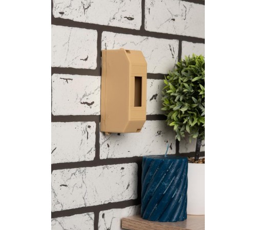 Бокс пластиковый навесной КМПН 1/2 светлое дерево индивидуальный штрих-код (ВхШхГ) 135х41х58 IP20 PROxima  pbm40-n-2-light  EKF