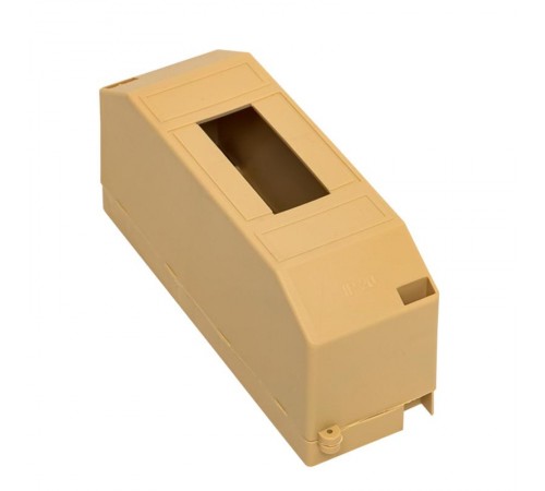 Бокс пластиковый навесной КМПН 1/2 светлое дерево индивидуальный штрих-код (ВхШхГ) 135х41х58 IP20 PROxima  pbm40-n-2-light  EKF