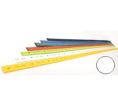 Термоусадочная трубка ТТУ нг-LS 16/8 белая 1 м  UDRS-D16-1-K01  IEK