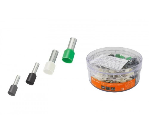 Набор наконечников-гильз серии Е №2 (Е4009, Е6012, Е10-12, Е16-12)  SQ0512-0017  TDM