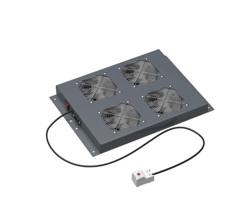 Потолочный вентиляторный модуль, с термостатом  4 вент. длякрыши Ш=600мм  R5VSIT6004FT  DKC