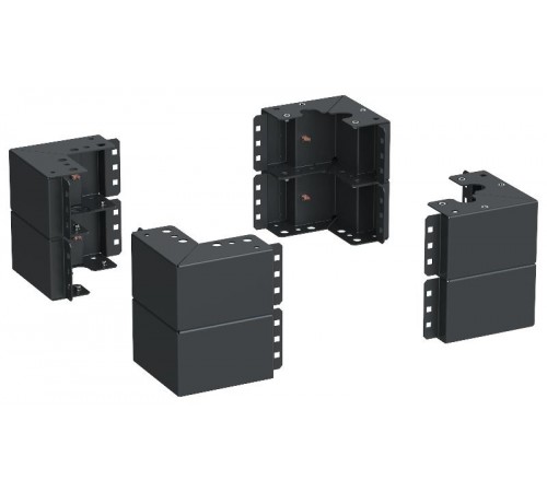 ITK LINEA S Уголок цоколя h=200мм чер. (8шт/компл)  LS-BC05-B0-02  ITK