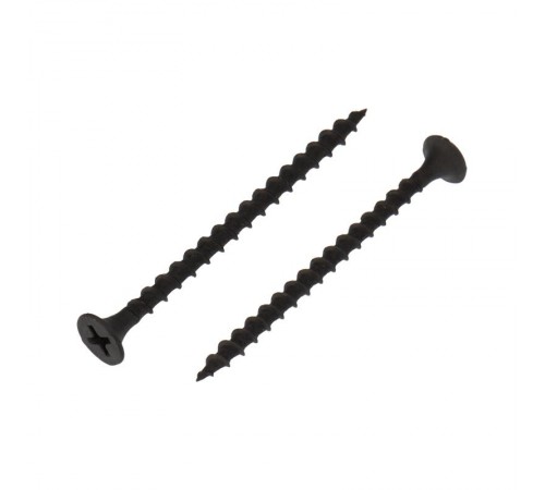 Саморез гипсокартон-дерево KRANZ 3.5х55, короб (200 шт./уп.) KR-01-3331-009  Kranz