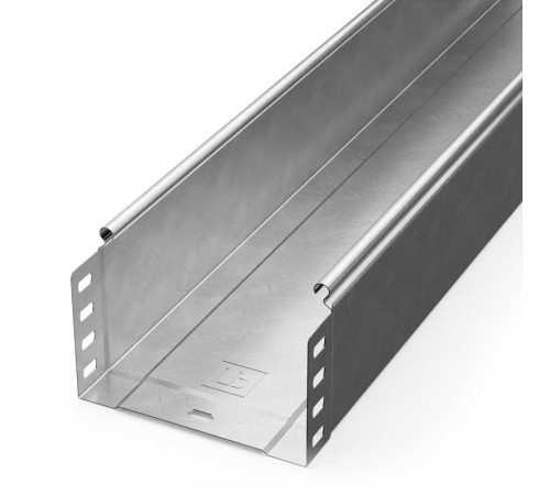 Лоток неперфорированный Стандарт INOX (AISI 304) 150х100х3000 (0,8 мм) (3 м/уп)  PR16.2310  Промрукав