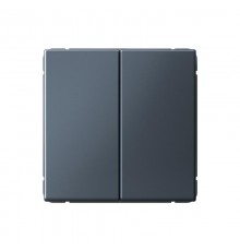 ArtGallery Грифель Выключатель 2-клавишный , 10АХ, механизм, быстрозажим. клем.  GAL000751S  SE