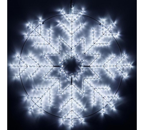 Фигура ARD-SNOWFLAKE-M8-950x950-540LED White (230V, 33W) (Ardecoled, IP65)  034254  Arlight