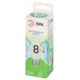 Лампа светодиодная  GREEN LINE LED B35-8W-840-E27 GL E27 8 Вт свеча яркий белый свет  Б0067104  ЭРА