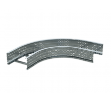 Угол лестничный 90 градусов 80x500, цинк-ламельный  ULD685ZL  DKC