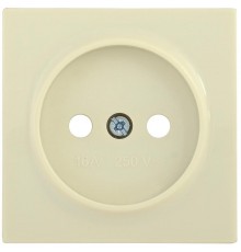 НР-1-0-БК Накладка розетка без з/к BOLERO кремовый  ENB10-R-K33  IEK