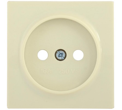 НР-1-0-БК Накладка розетка без з/к BOLERO кремовый  ENB10-R-K33  IEK