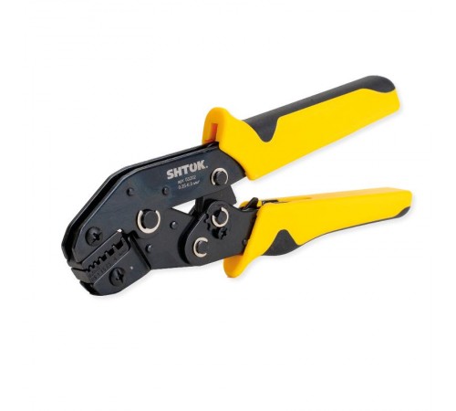 Пресс-клещи ПК-19+, матрица, профиль трапеция, 0.25 - 6.0 мм2, SHTOK  376185  КЭАЗ
