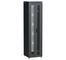 ITK LINEA N 47U 600х600мм распаш. перф. дв. задн. перф. чер.  LN05-47U66-2PP  ITK