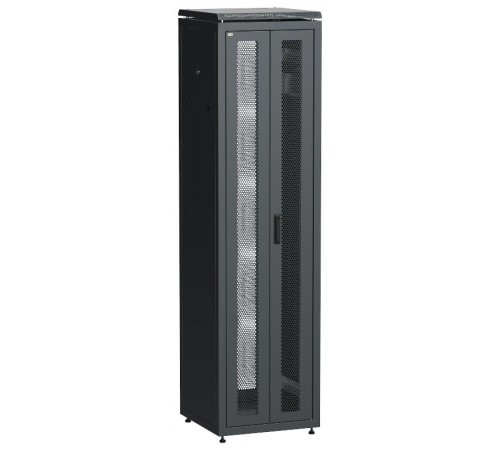 ITK LINEA N 47U 600х600мм распаш. перф. дв. задн. перф. чер.  LN05-47U66-2PP  ITK