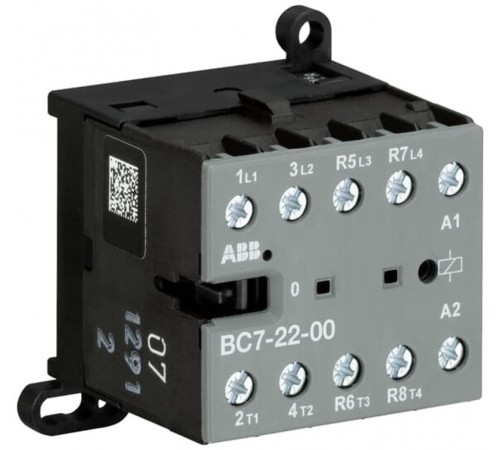 Миниконтактор BC7-22-00-01 12A (400В AC3) катушка 24В DС  GJL1313501R0001  ABB