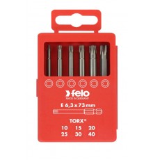 Набор бит Tx Industrial 73 мм в кейсе, 6 шт  03691716  Felo