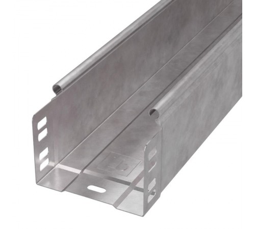 Лоток неперфорированный Стандарт HDZ 100х80х3000 (0,7 мм) (6 м/уп)  PR16.1206  Промрукав