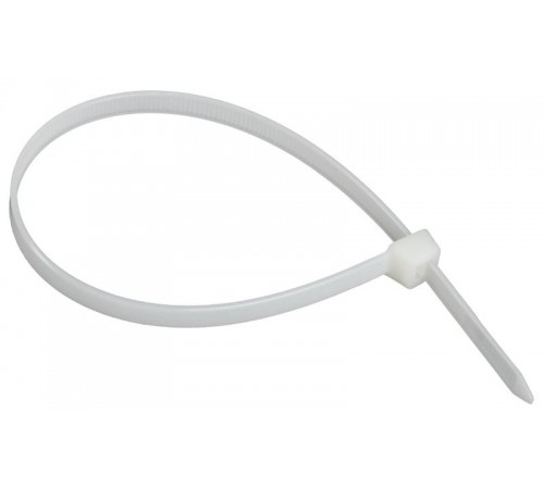 Хомут P6.6 стандартный белый 7,6х300мм  UHH30-D076-300-100-K01  IEK