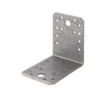 Уголок крепежный 90х90х65х2, оцинкованный - накл.  124407  Tech-KREP