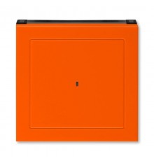 ABB Levit Оранжевый / дымчатый чёрный Накладка для выключателя карточного  3559H-A00700 66  2CHH590700A4066  ABB