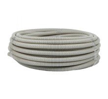 Труба гибкая гофрированная ПВХ 16мм с протяжкой (25м)  tg-z-16-25n  EKF