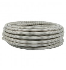Труба гибкая гофрированная ПВХ 16мм с протяжкой (25м)  tg-z-16-25n  EKF