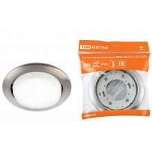 Светильник точечный встраиваемый под лампу СВ 01-06 GX53 сатин никель  SQ0359-0060  TDM