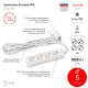 Удлинитель 4 гнезда 5м с/з U-4e-5m ПВС  Б0028375  ЭРА