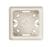 Simon 82 Монтажная коробка для накладного монтажа, 1 пост,  S82 Detail, слоновая кость  8200750-031  Simon