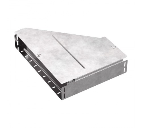 Переходник правый с крышкой Стандарт 500х200х100   PR16.0723  Промрукав