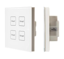 INTELLIGENT ARLIGHT Сенсорная панель DALI-901-11-4G-DIM-DT6-IN White (BUS) (IARL, IP20 Пластик, 3 года)  037194  Arlight