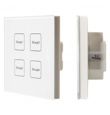 INTELLIGENT ARLIGHT Сенсорная панель DALI-901-11-4G-DIM-DT6-IN White (BUS) (IARL, IP20 Пластик, 3 года)  037194  Arlight