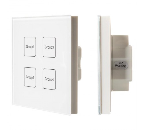 INTELLIGENT ARLIGHT Сенсорная панель DALI-901-11-4G-DIM-DT6-IN White (BUS) (IARL, IP20 Пластик, 3 года)  037194  Arlight