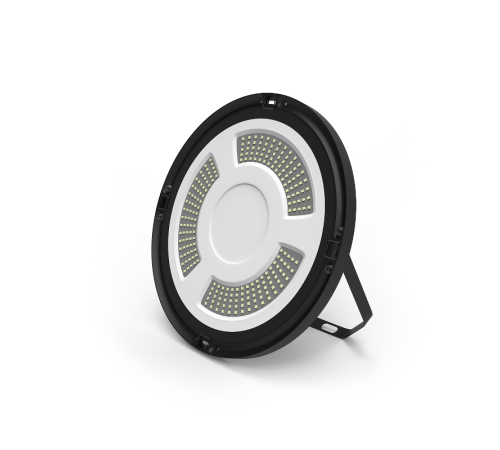 Светильник светодиодный подвесной UFO 100W 12000lm 5000K 175-265V IP65 D230*88мм черный скобка в комплекте  821536300  Gauss