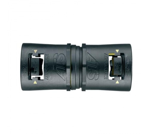 Муфта AT42/A/U/BLY, поворотная, полиамид 66/эластомер, черный/желтый, d42, 2 шт. в пачке  7TCA296170R0609  ABB