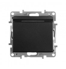 Etika Антрацит Выключатель карточный с выдержкой времени, с подсветкой  672693  Legrand