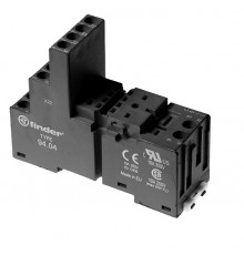 Розетка с винтовыми клеммами (с зажимной клетью) для реле 55.32, таймера 85.02; применяются модули 86.00, 99.02;  94020SMA  Finder