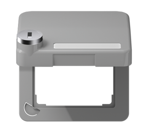 Рамка 5 постов, Белый  CD590BFKLSLGR  Jung