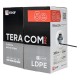 Кабель витая пара TERACOM Cat.5E F/UTP 4 пары solid внешний цвет черный упак. 305м  TRC-5EFTP-04PE-BK-OUT3  EKF