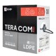 Кабель витая пара TERACOM Cat.5E F/UTP 4 пары solid внешний цвет черный упак. 305м  TRC-5EFTP-04PE-BK-OUT3  EKF